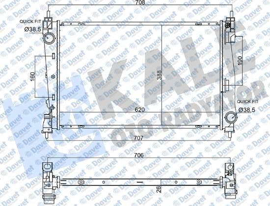 FIAT 52090365 Su Radyatoru Brazing Egea Doblo Iv